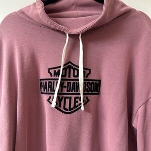 Harley-Davidson Mauve Hoodie with Logo